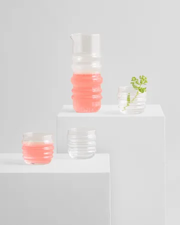 Sukat Makkaralla pitcher - Clear - Marimekko