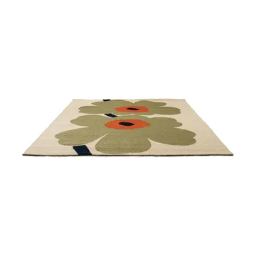 Unikko anniversary outdoor rug - Dusty green, 250x350 cm - Marimekko