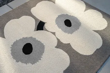 Unikko anniversary outdoor rug - Grey, 200x280 cm - Marimekko