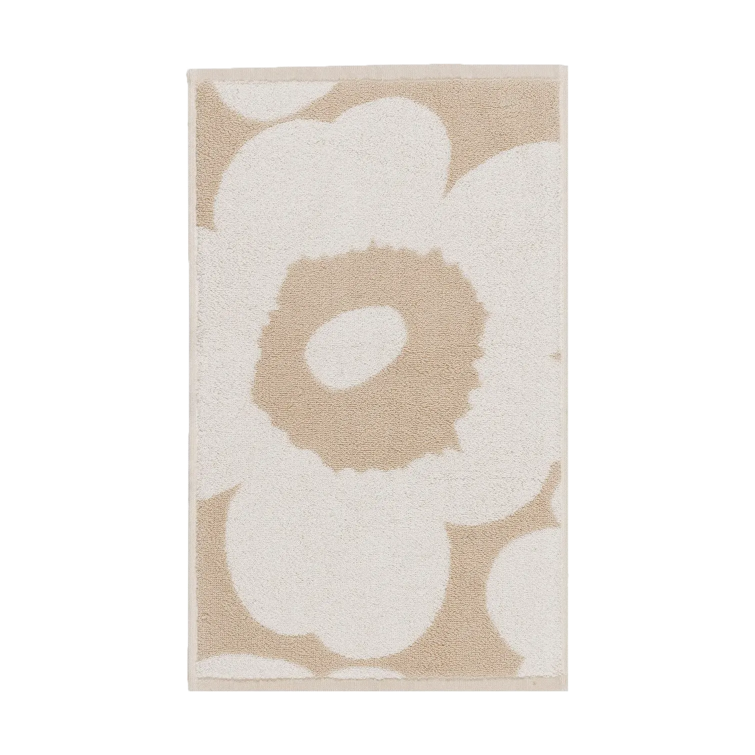 Unikko guest towel 30x50 cm, Beige-white Marimekko
