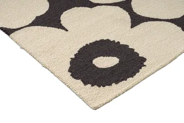 Unikko outdoor rug - Charcoal-white, 140x200 cm - Marimekko