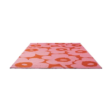 Unikko outdoor rug - Pink-orange, 200x280 cm - Marimekko