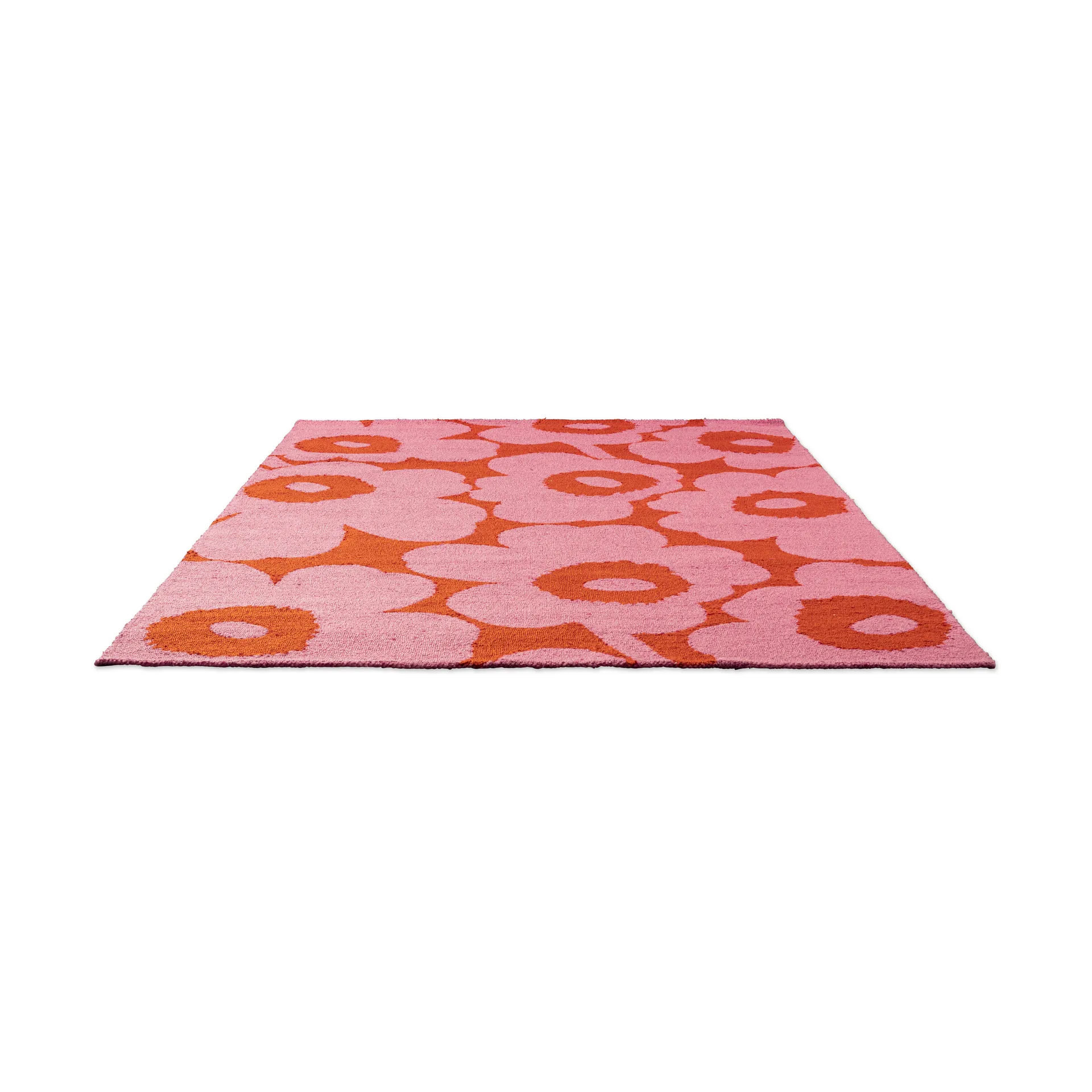 Unikko outdoor rug, Pink-orange, 250x350 cm Marimekko