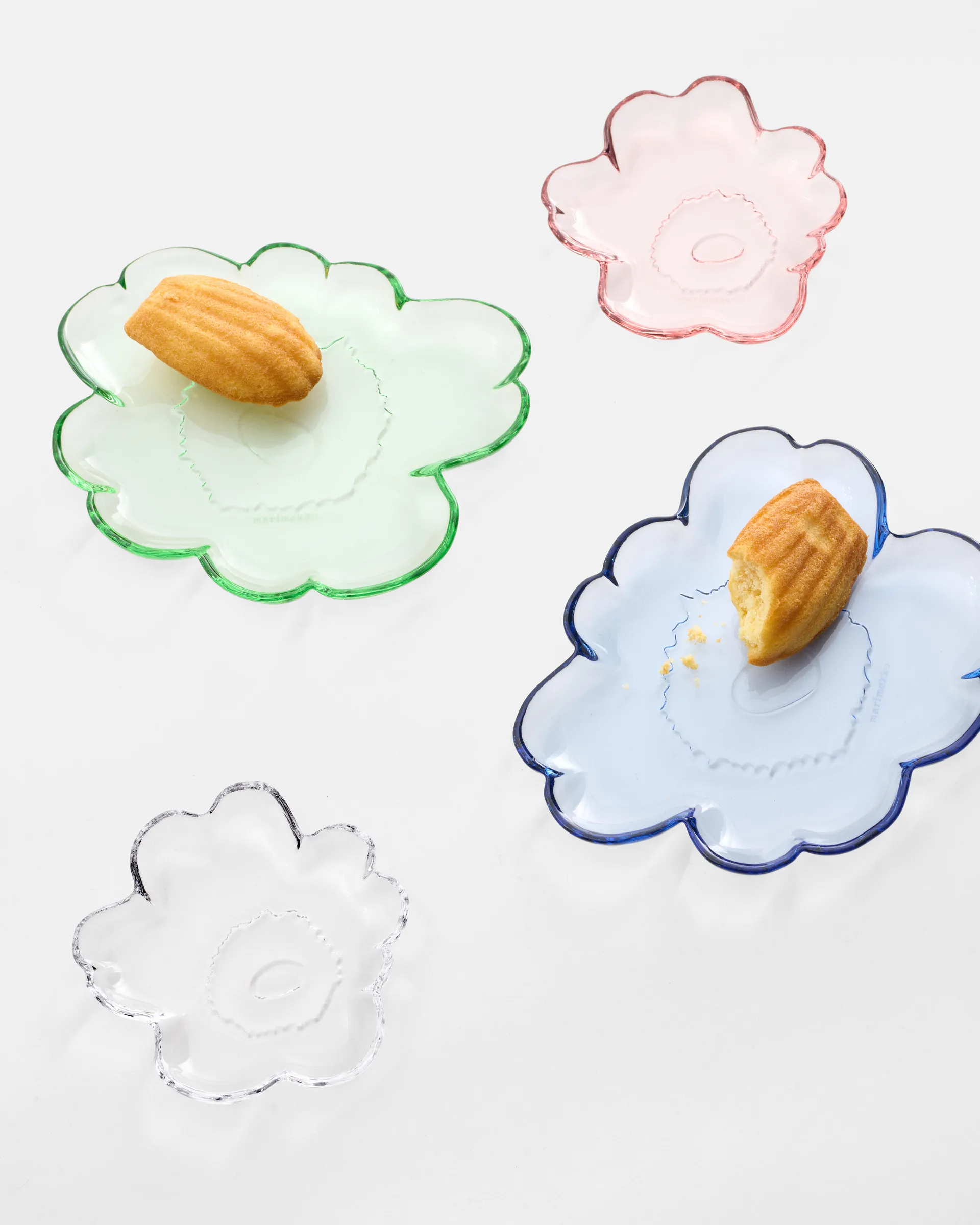 Unikko Shape saucer 20 cm, Green Marimekko