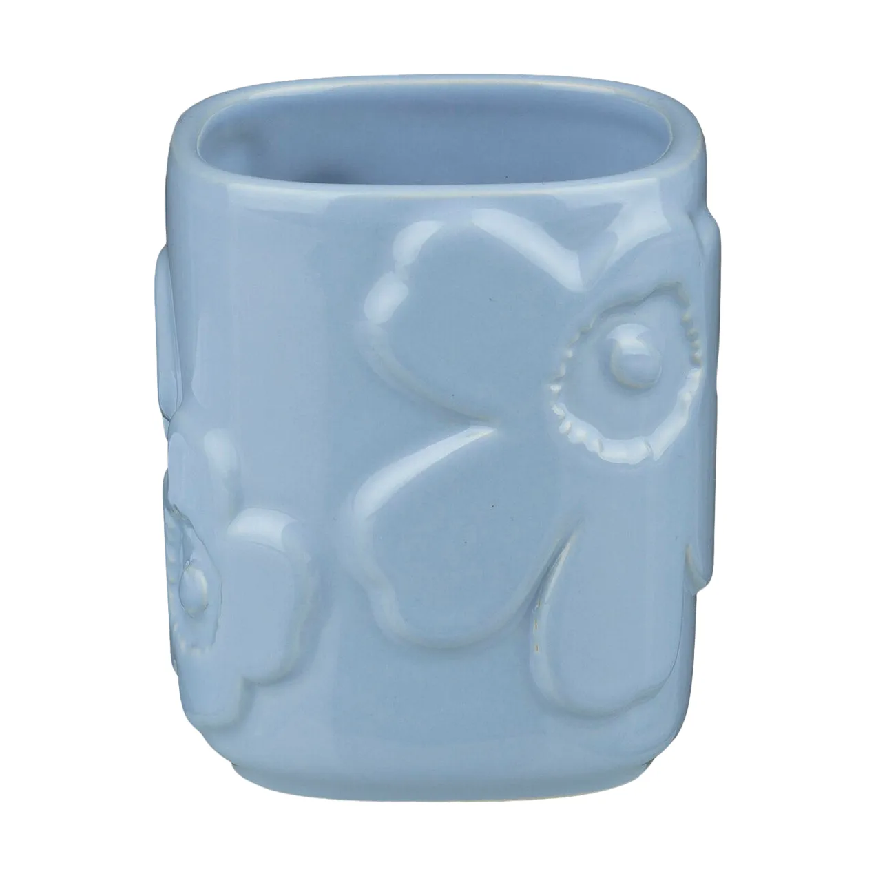 Unikko toothbrush holder, Blue Marimekko