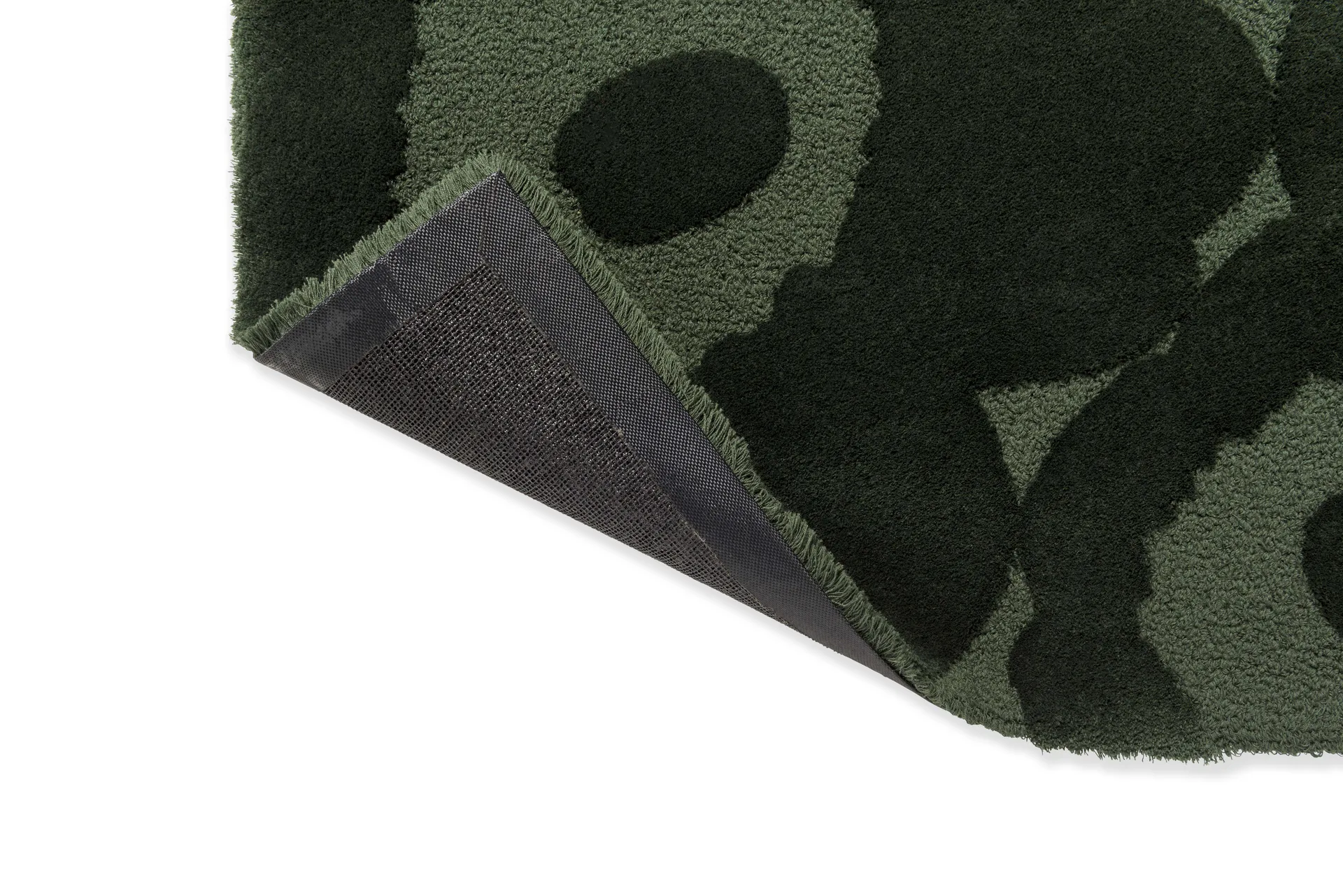 Unikko wool rug, Dark green, 170x240 cm Marimekko