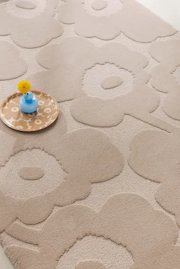 Unikko wool rug - Light beige, 200x300 cm - Marimekko