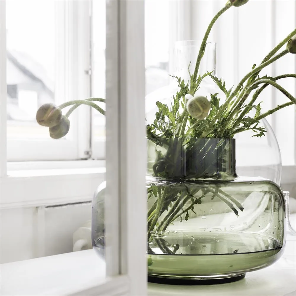 Urna vase 21 cm, green Marimekko