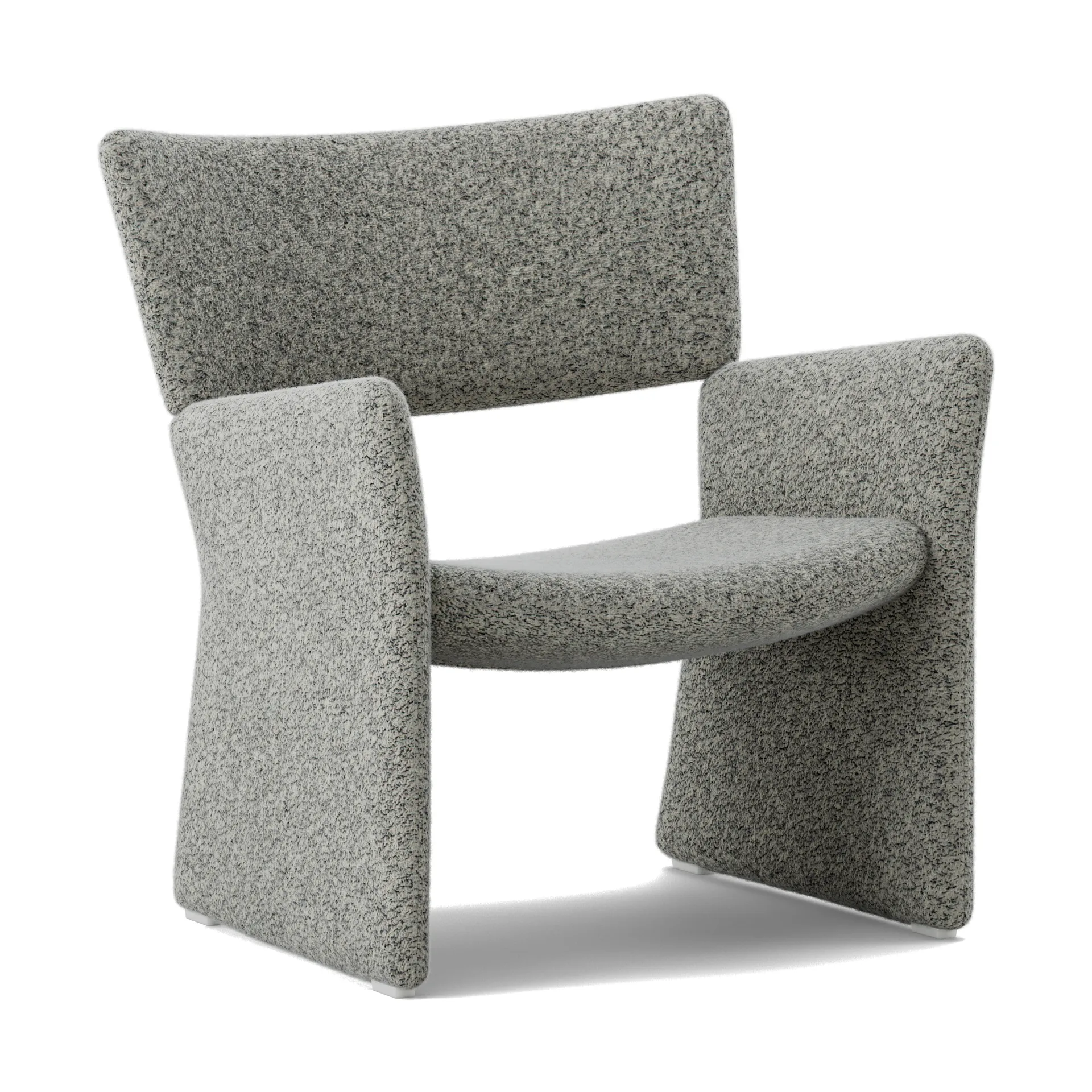 Crown Easy Chair, Spiral 23 Monochrome Massproductions