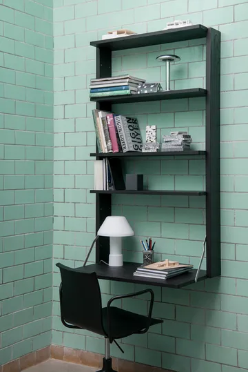 Gridlock Desk writing shelf - White stained Ash - Massproductions