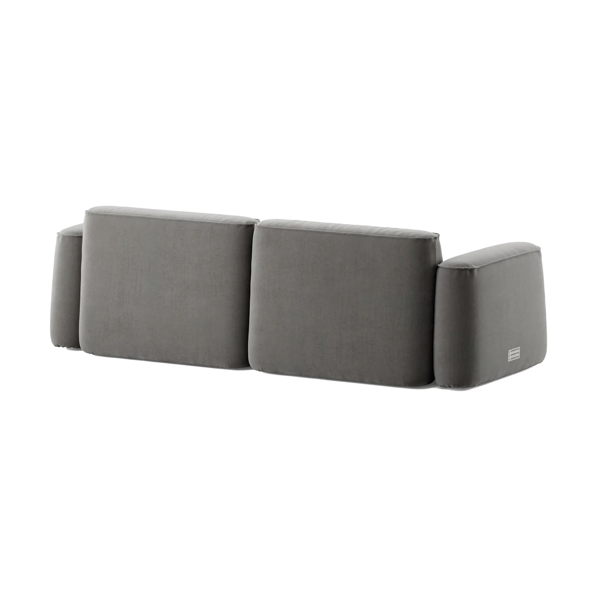 Patch 2.5-seater sofa, Atlantis 18 Mole Massproductions