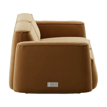 Patch 2.5-seater sofa - Atlantis 91 Cumin - Massproductions