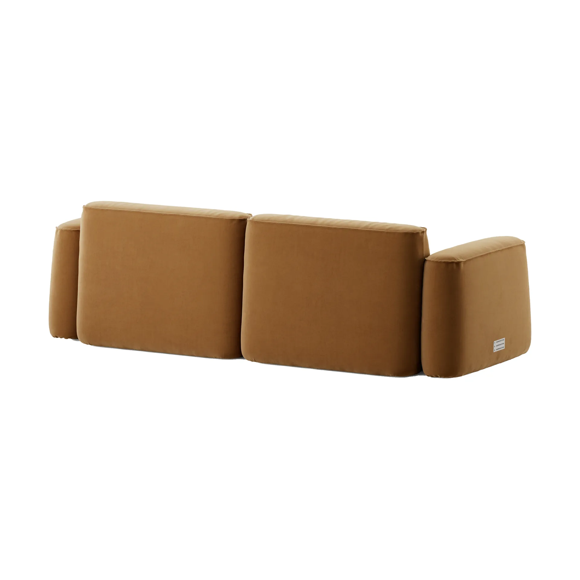 Patch 2.5-seater sofa, Atlantis 91 Cumin Massproductions