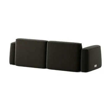 Patch 2.5-seater sofa - Linara 90 Espresso - Massproductions
