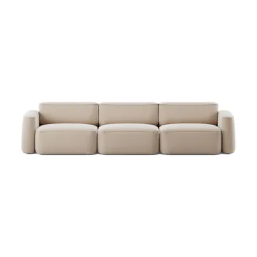 Patch 3-seater sofa - Atlantis 52 Alabaster - Massproductions