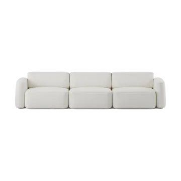 Patch 3-seater sofa - Ecriture 100 - Massproductions