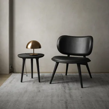 Dome table lamp - black, small - Mater