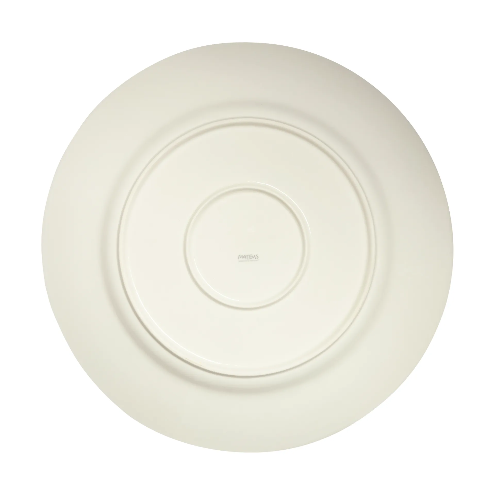 Basic serving platter Ø41 cm, Sand Mateus
