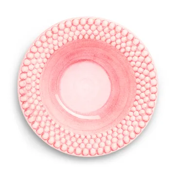 Bubbles soup plate 25 cm - light pink - Mateus