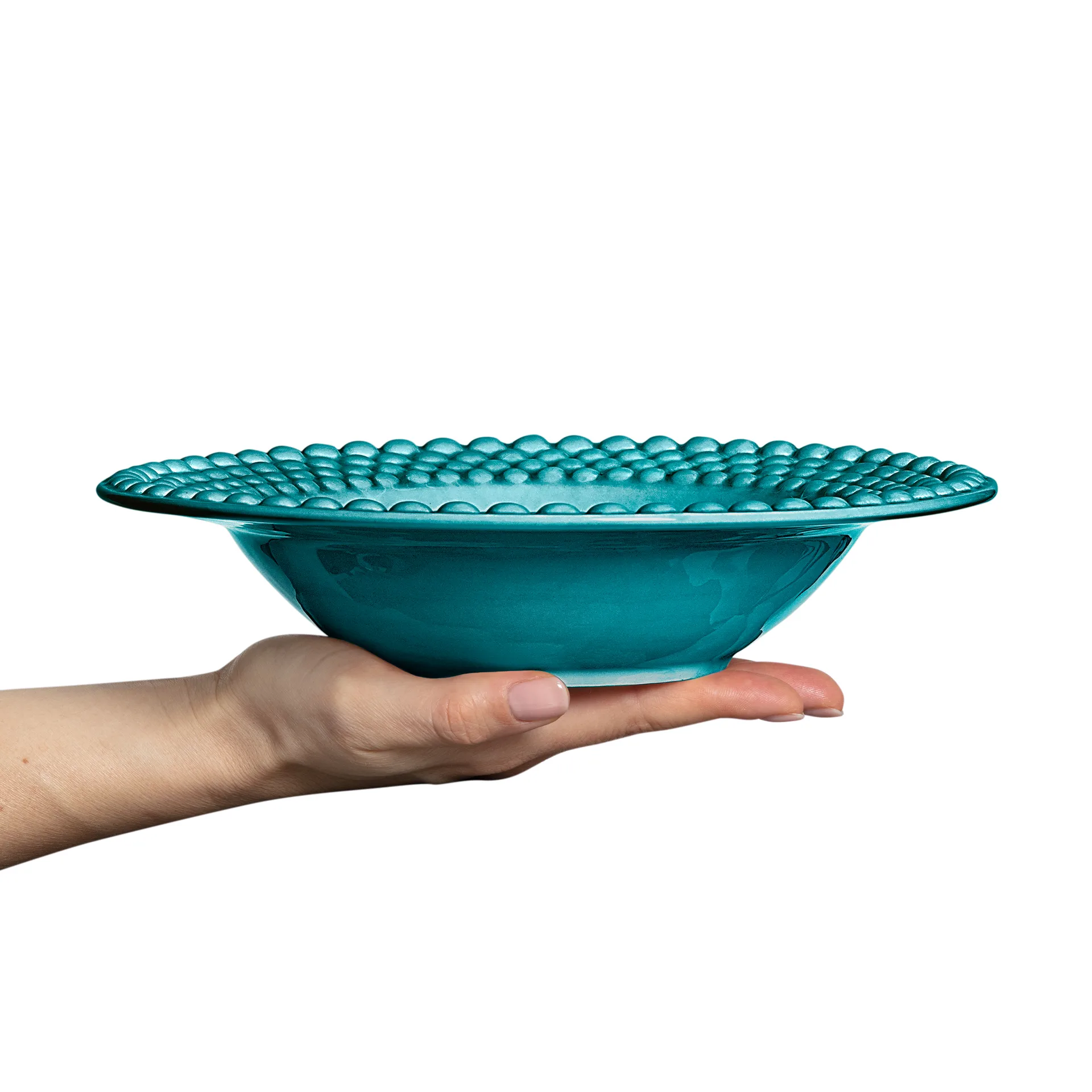 Bubbles soup plate 25 cm, Ocean Mateus