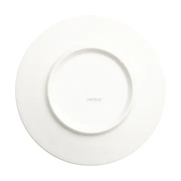Flowers tulips side plate Ø20 cm - White - Mateus