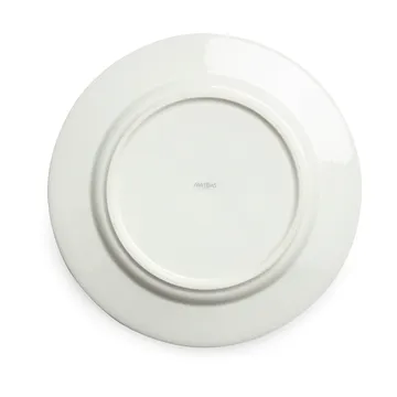 Flowers Water Lilies dinner plate Ø28 cm - White - Mateus