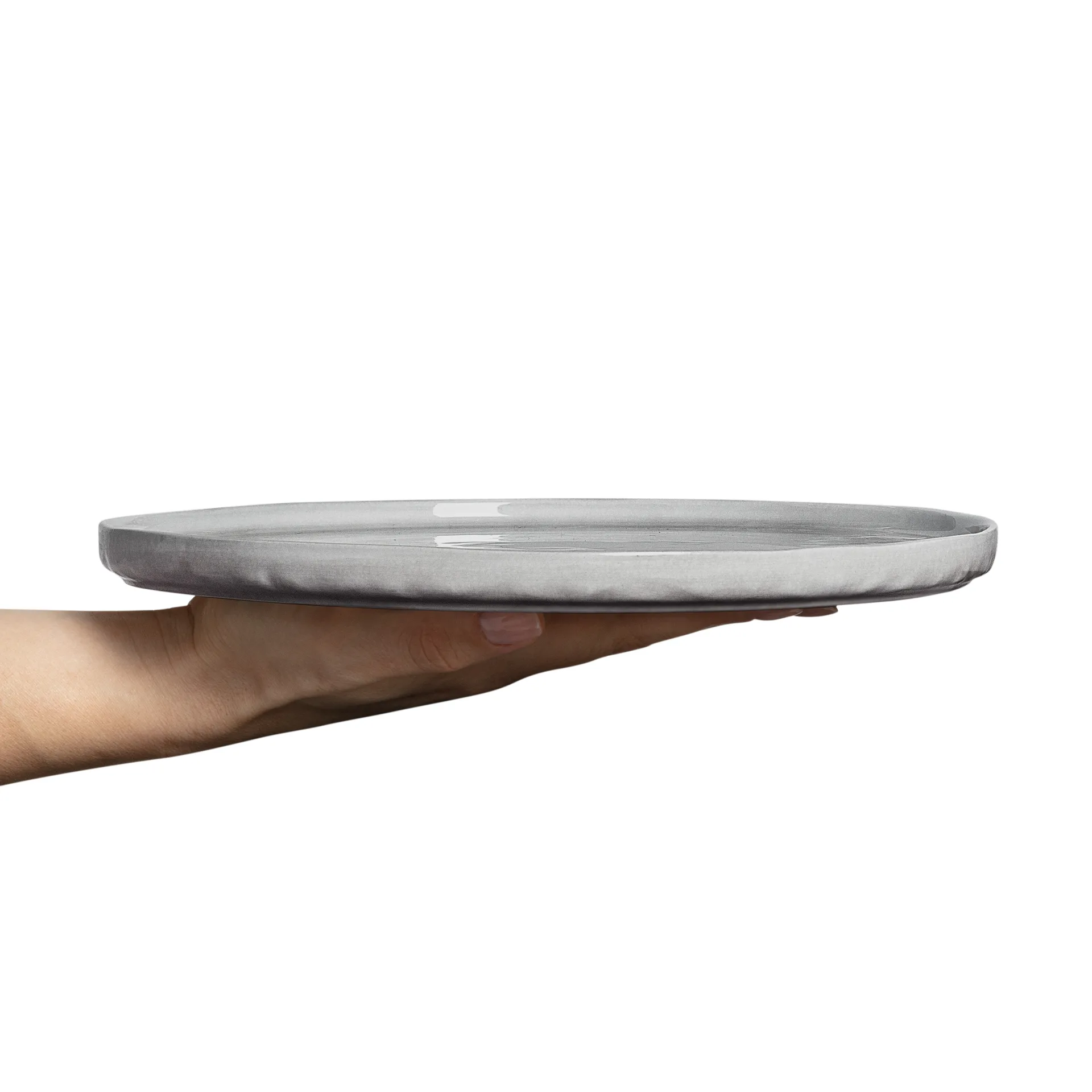 MSY plate 25 cm, Grey Mateus