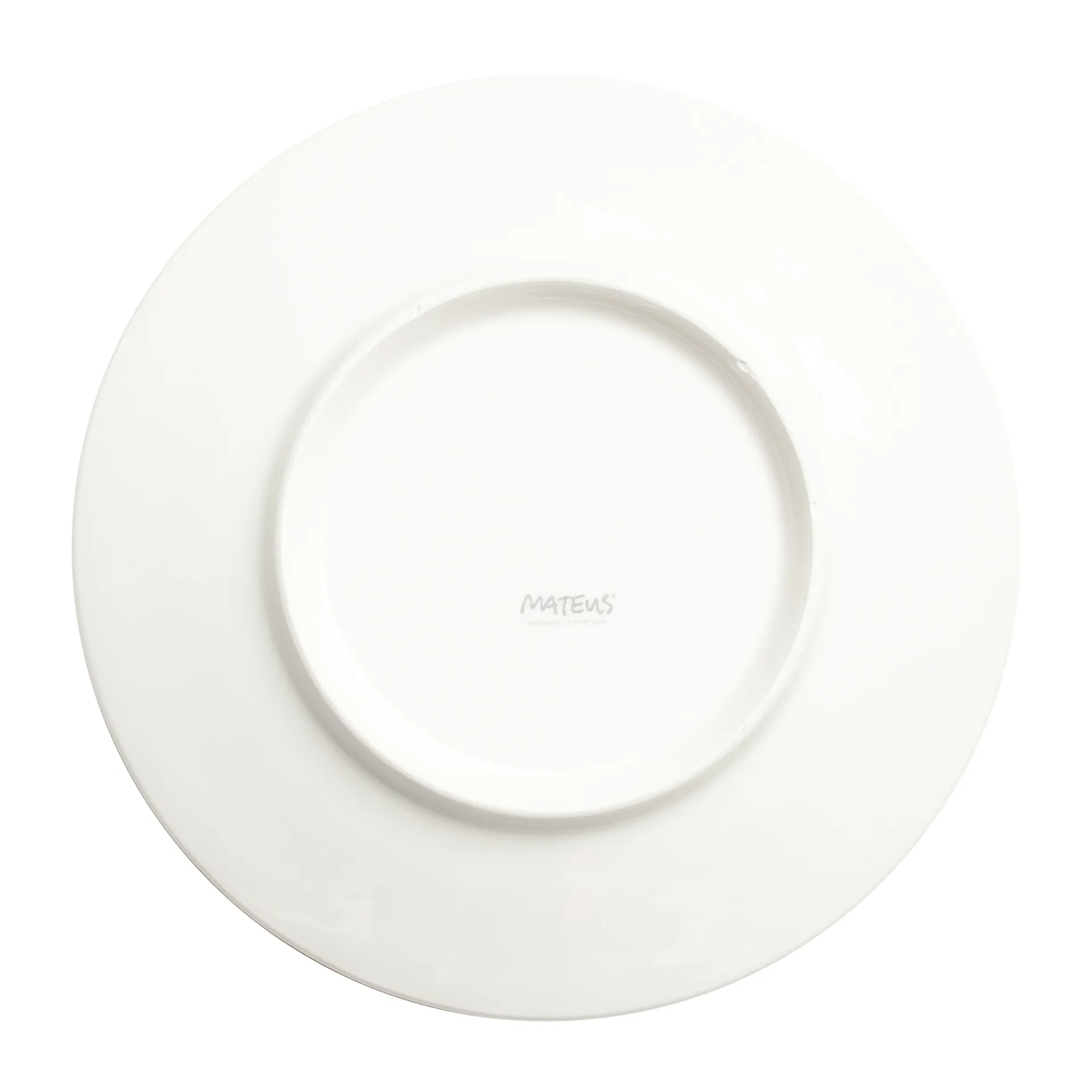 Stripes plate Ø21 cm, Light pink Mateus