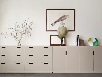 Aoko dresser double 6 drawers - Beige - Mavis