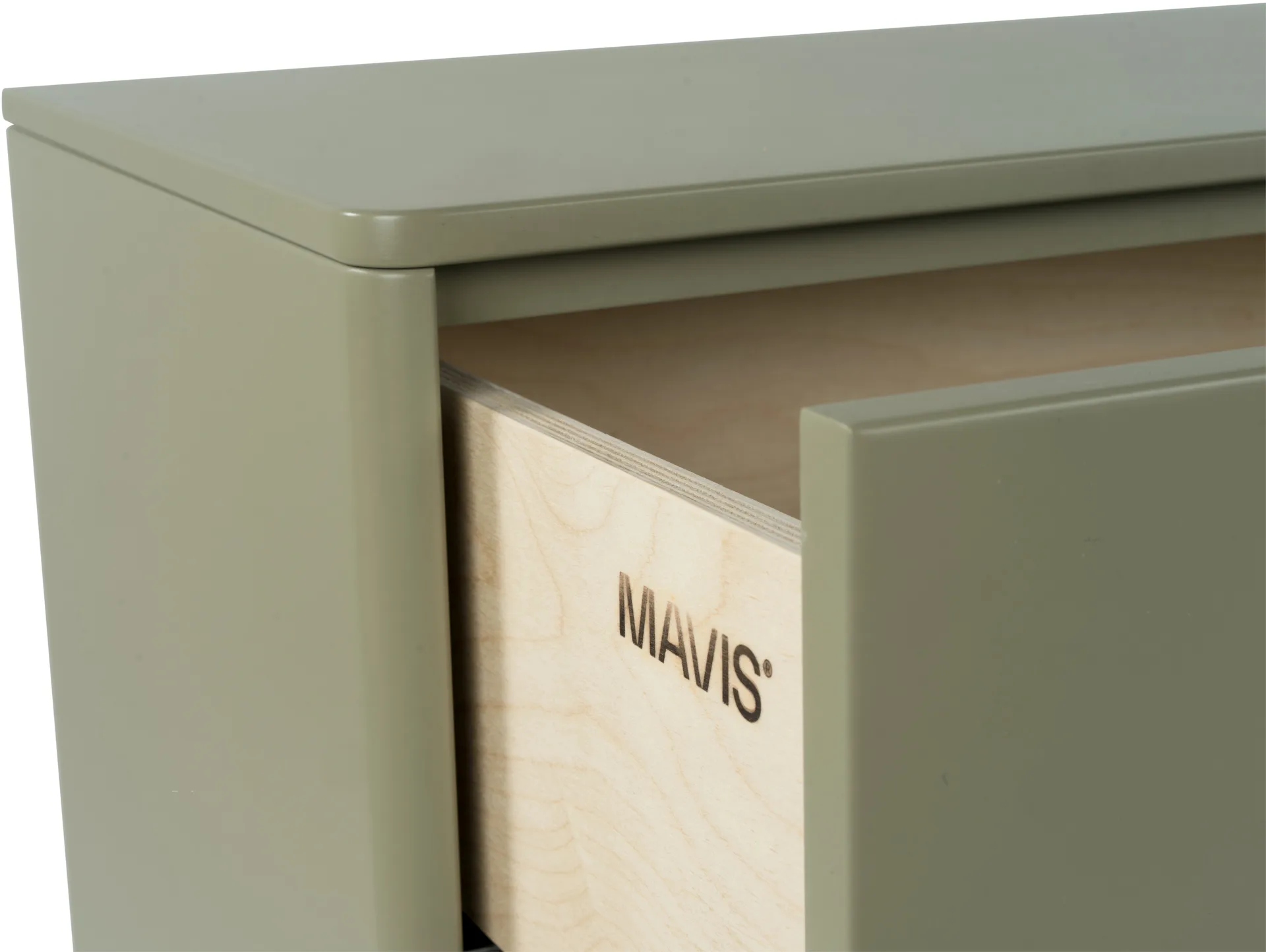 Deus chest of drawers 9 drawers, Olive grey Mavis