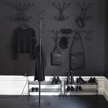 Bill shoe shelf - black - Maze