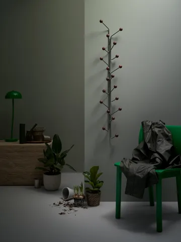 Bill Vertical hanger - Green-dark brown - Maze