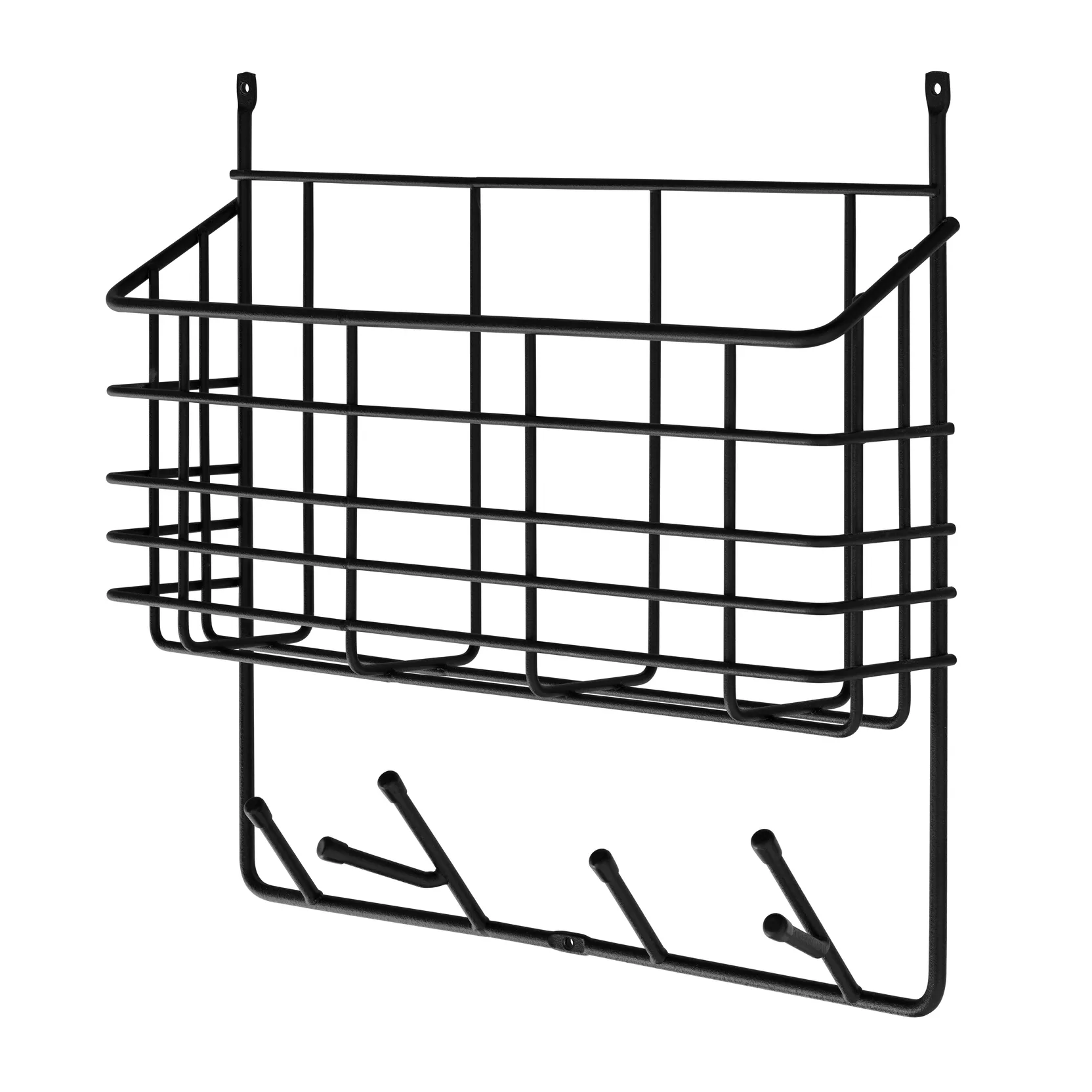 Mitten shelf S, Black Maze