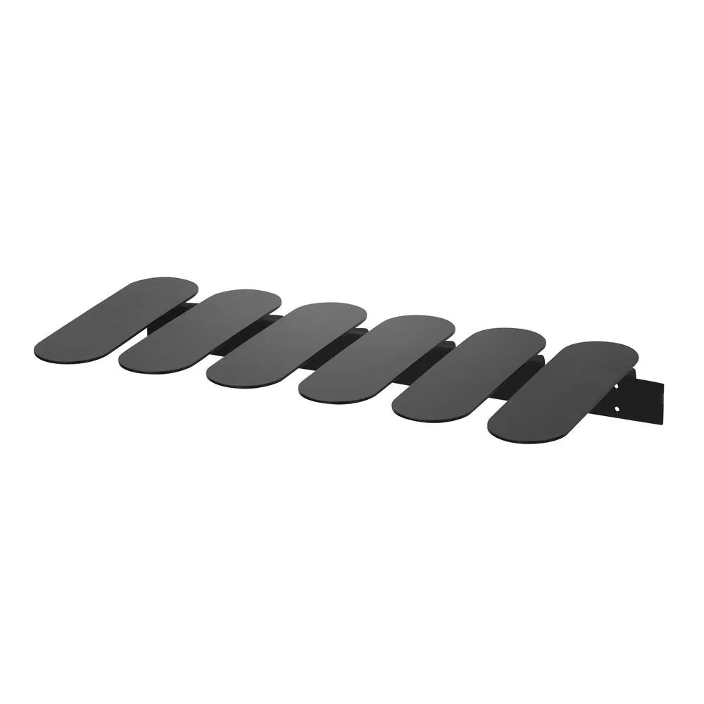 Step shoe shelf, black Maze