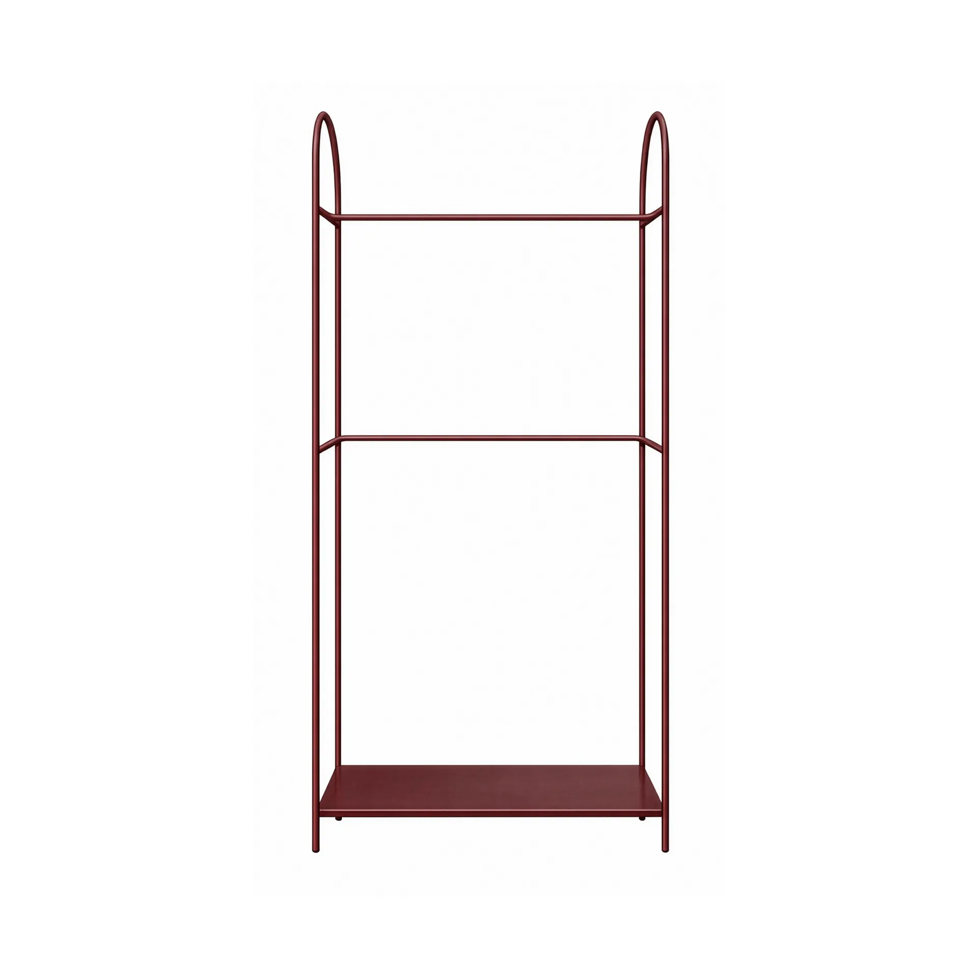 Arch clothes rail, Red, 39x92x186 cm Mette Ditmer