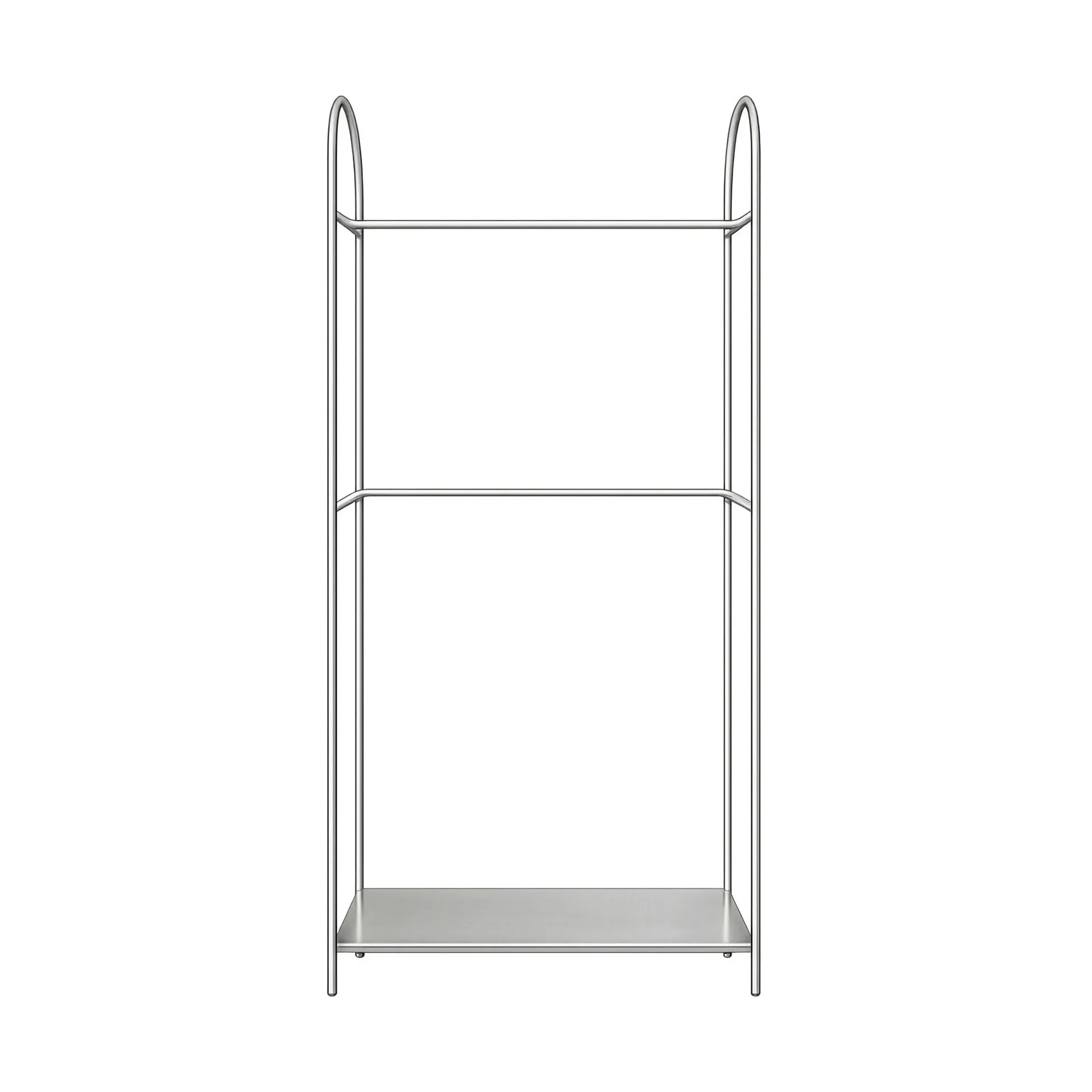 Arch clothes rail, Silver-coloured, 39x92x186 cm Mette Ditmer