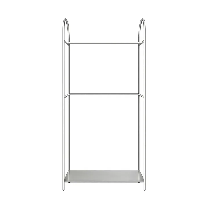 Arch clothes rail - Silver-coloured, 39x92x186 cm - Mette Ditmer