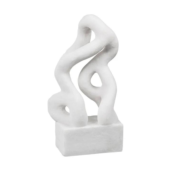 Art piece symbiosis sculpture 29 cm - Off-white - Mette Ditmer