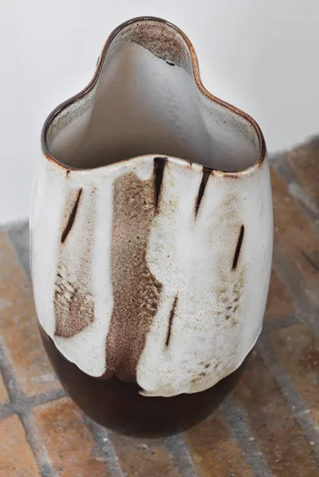 By Hand vase large 38.5 cm - Off-white - Mette Ditmer