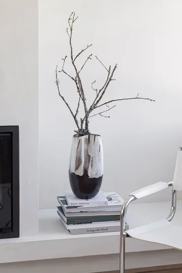 By Hand vase large 38.5 cm - Off-white - Mette Ditmer