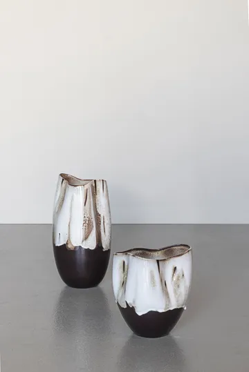 By Hand vase large 38.5 cm - Off-white - Mette Ditmer
