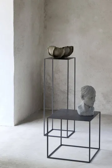 Cubic pedestal - Black, 29x29x90 cm - Mette Ditmer