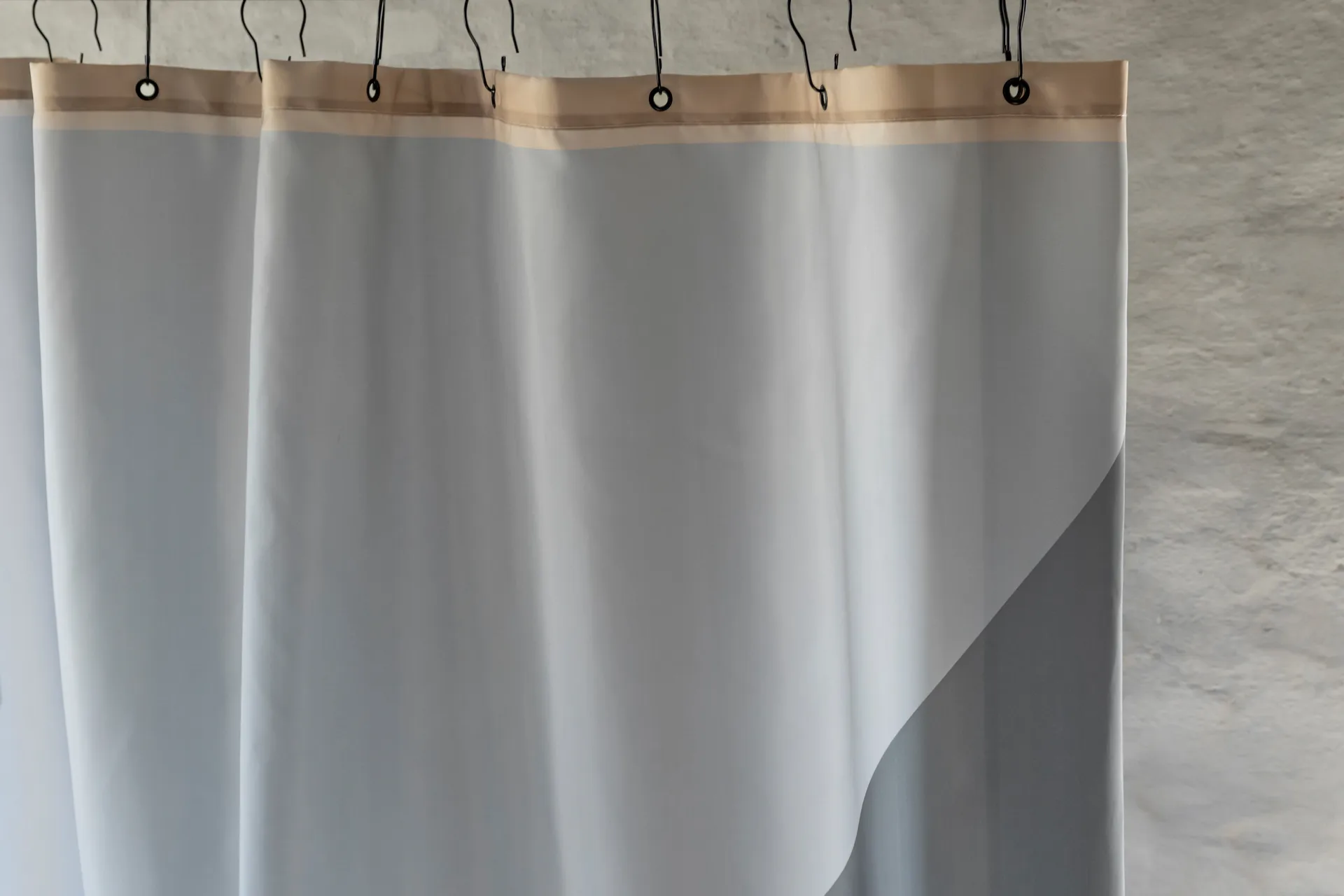 Duet duschdraperi 150x200 cm, Grey Mette Ditmer