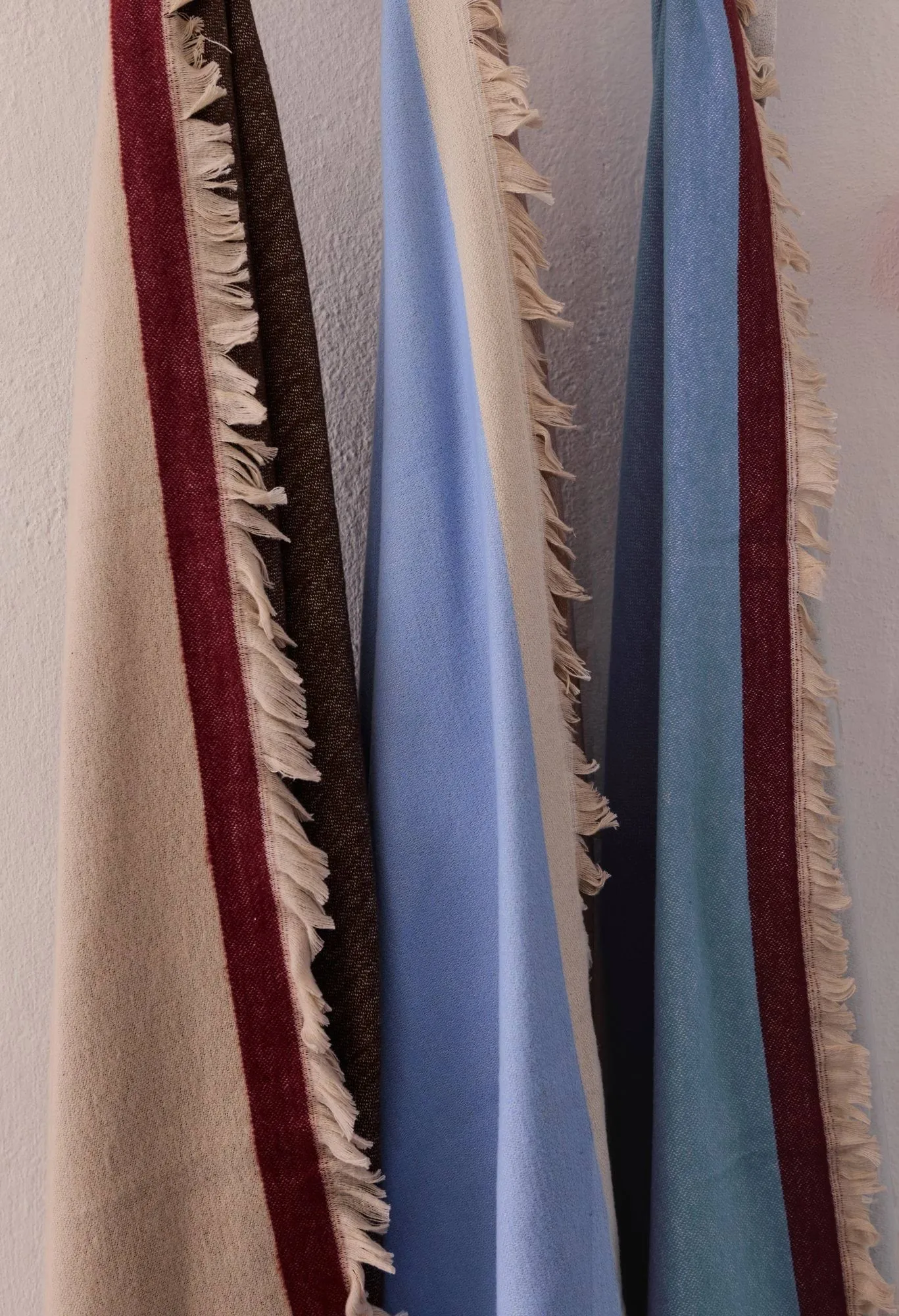 Duet throw, Blue-Beige, 130x175 cm Mette Ditmer