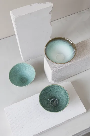 Elements bowl medium Ø15.5 cm 3 pieces - Green - Mette Ditmer
