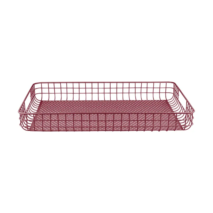 Lift serving tray 33.5x45.5 cm - Red - Mette Ditmer