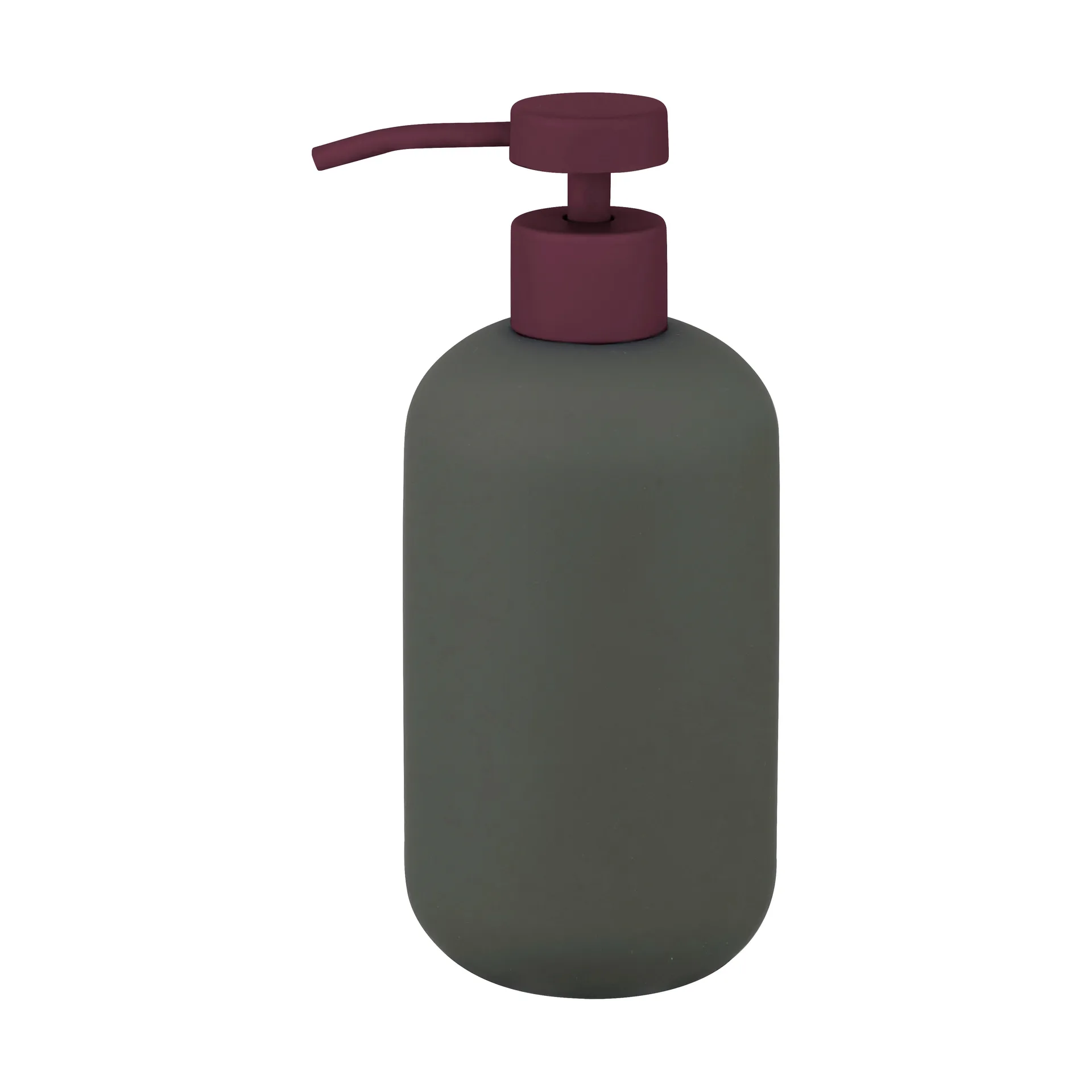 Lotus play soap pump tall, incl. 2 pump heads, Dark olive Mette Ditmer