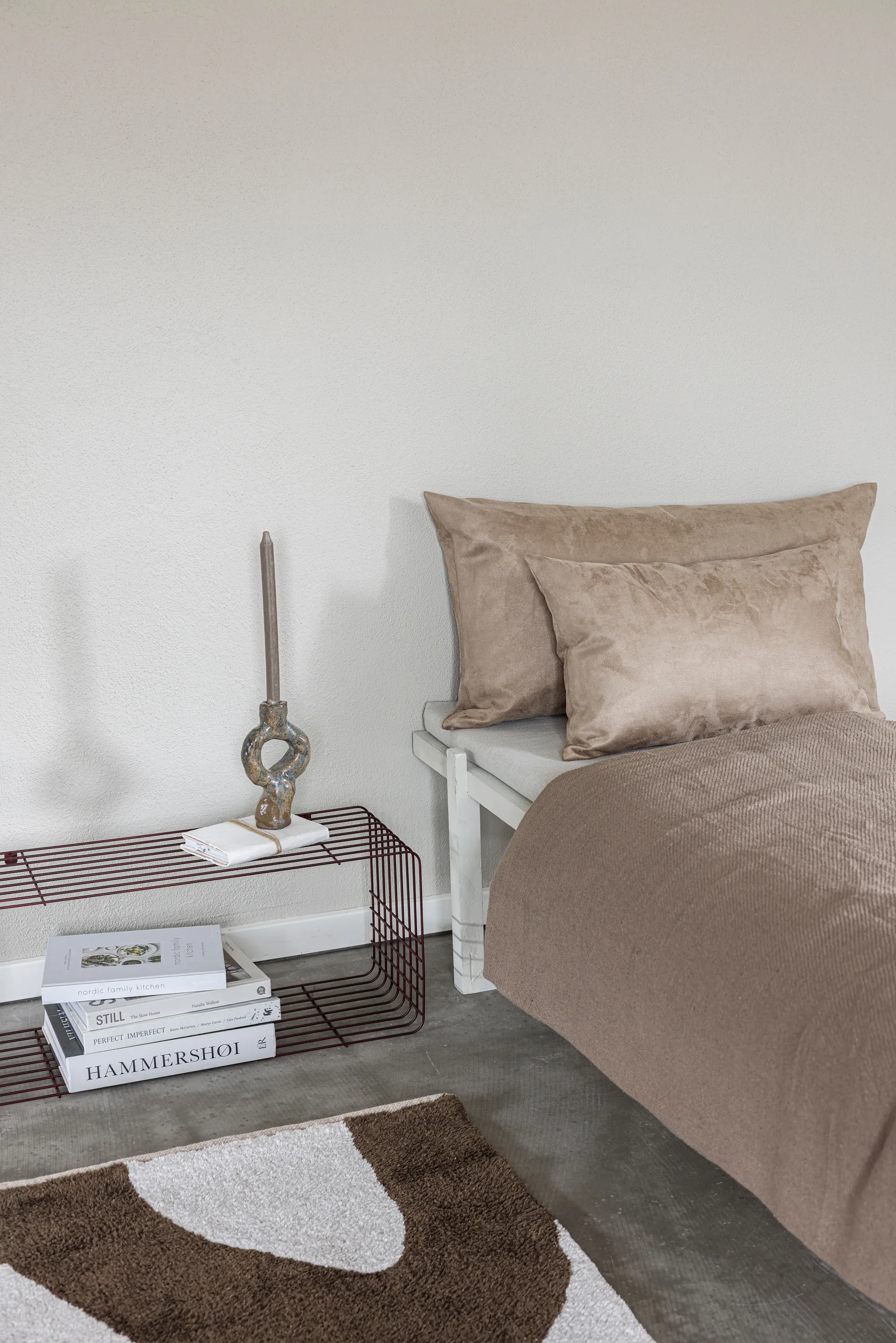 Lounge decorative cushion, Hazelnut, 40x60 cm Mette Ditmer