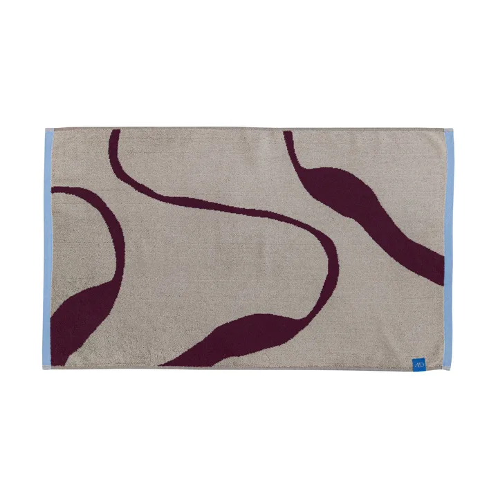 Nova Arte bath mat - Wine-sand, 50x80 cm - Mette Ditmer