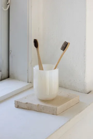 Opal toothbrush holder - Linen - Mette Ditmer